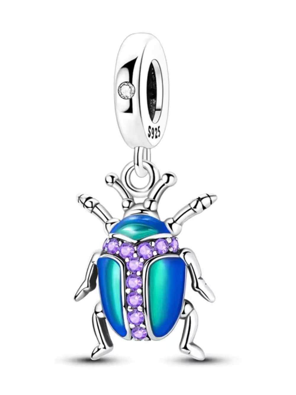 S925 Beetle Charm